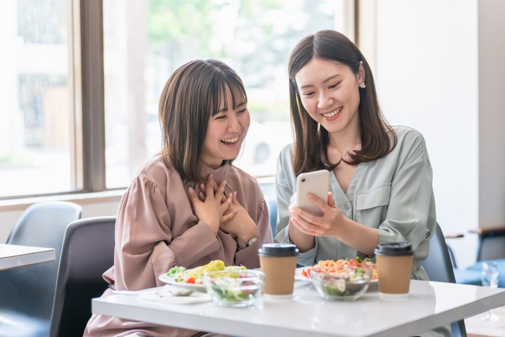 お客様の笑顔
